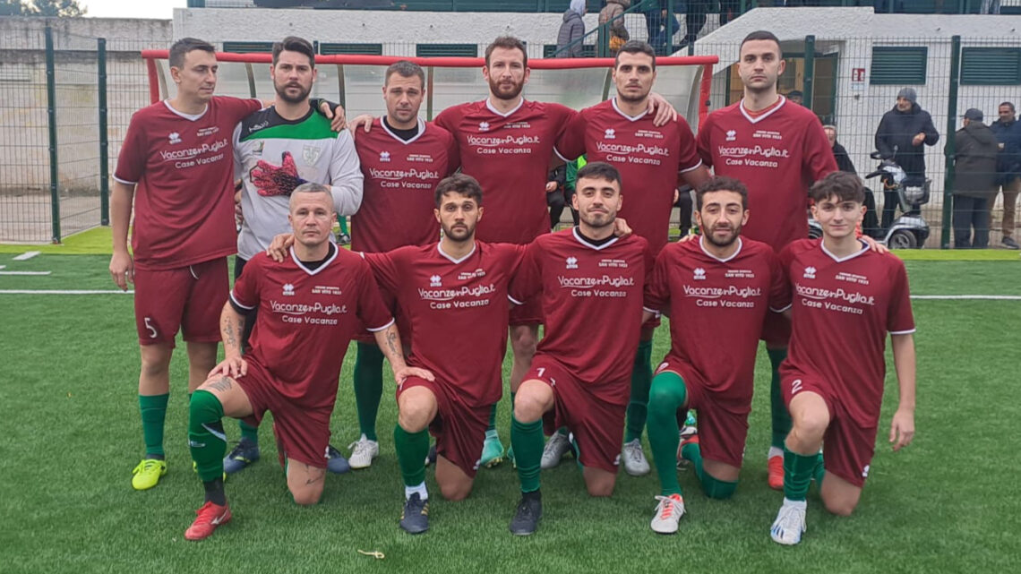 US San Vito – G.C. Taranto 3-0. E domenica prossima ancora in casa.