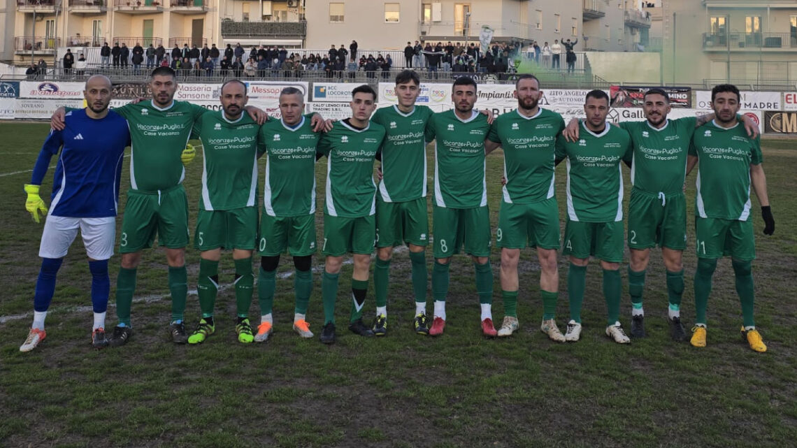 Ostuni – US San Vito: i biancoverdi a testa alta